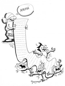 Cartoon: DVB Debate