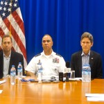 US Ambassador Mitchell, Maj Gen Anthony Critchfield, Tom malinowski_DVB_2014