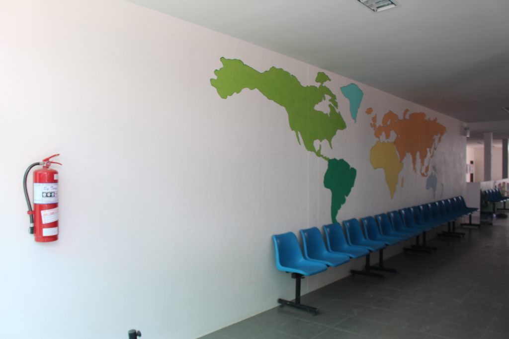 Inside the new waiting room in Mae Tao Clinic (Photo: Libby Hogan)