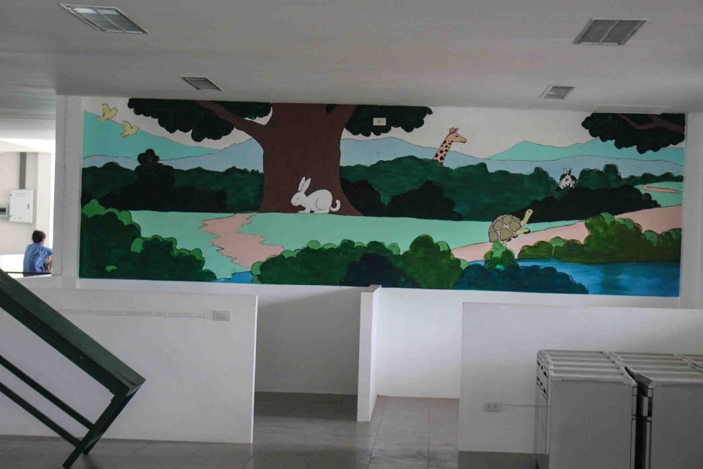 Inside one of the new buildings in Mae Tao Clinic (Photo: Libby Hogan)